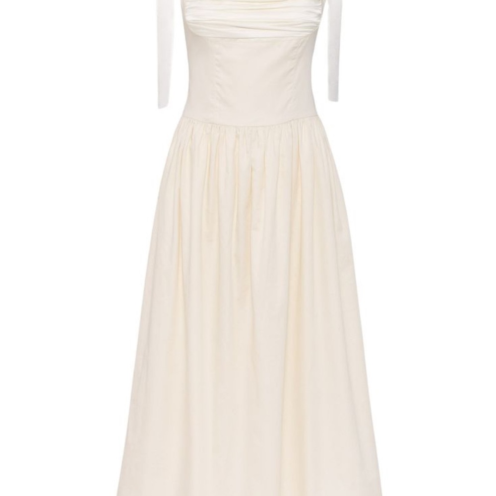 Murlong Cres Elsa Maxi Dress in ivory
